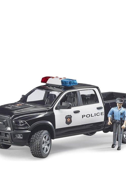 Véhicule de police : Pickup RAM 2500 avec figurine - Kiabi