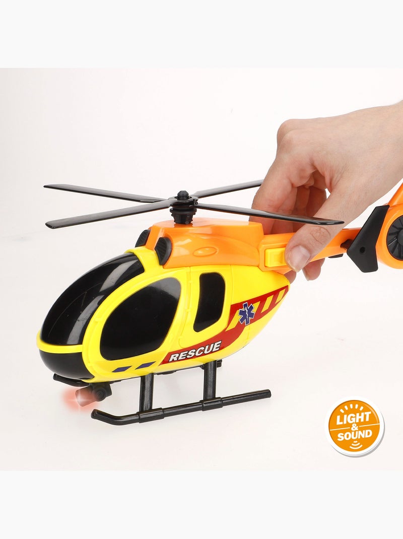 Véhicule de secours à friction avec son et lumière 1:12 speed & go N/A - Kiabi