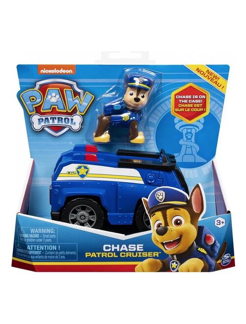 Paw patrol pat' patrouille aqua pups - voiture et figurine zuma Spin Master