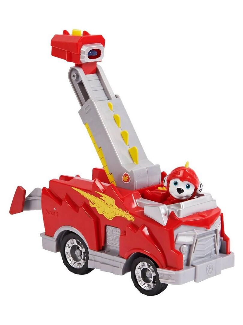 Véhicule avec figurine Pat'Patrouille (PAW Patrol) : Camion de pompier et  Marcus - Jeux et jouets Spin Master - Avenue des Jeux