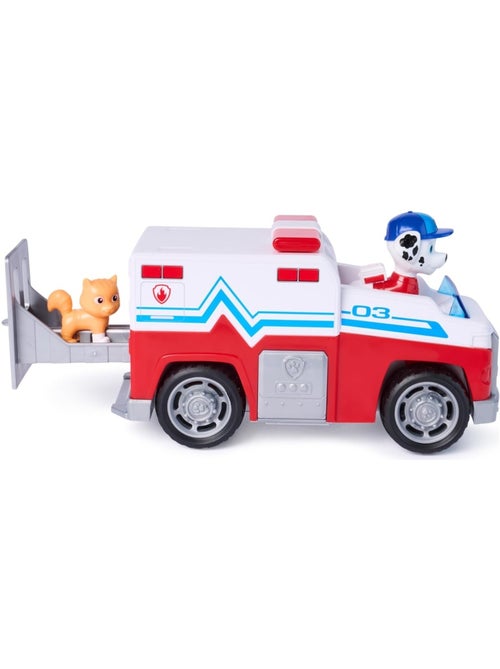 Véhicule Figurine Marcus Search & Rescue Mission Détective - Kiabi