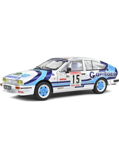 Véhicule miniature - Alfa Roméo GTV6 1986 - Kiabi