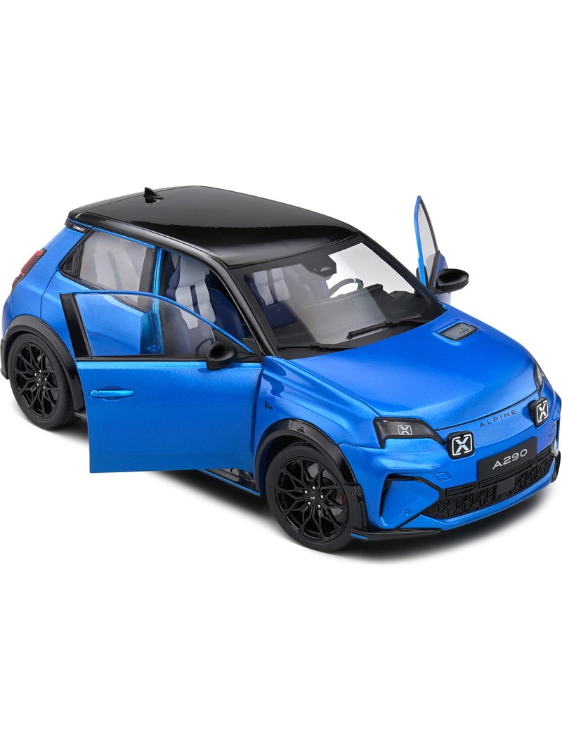 Véhicule miniature - Alpine 1/18ème A290 Bleue 2024 N/A - Kiabi