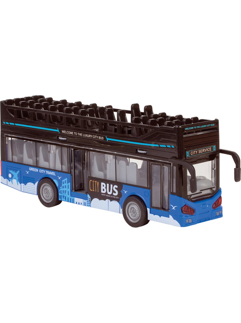 Véhicule miniature - Bus De Tourisme 29CM Son Et Lumière N/A - Kiabi