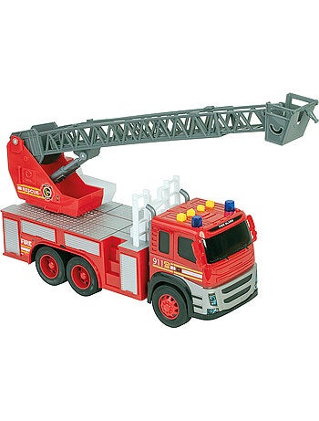 Véhicule miniature - Camion De Pompiers Friction Son et Lumière
