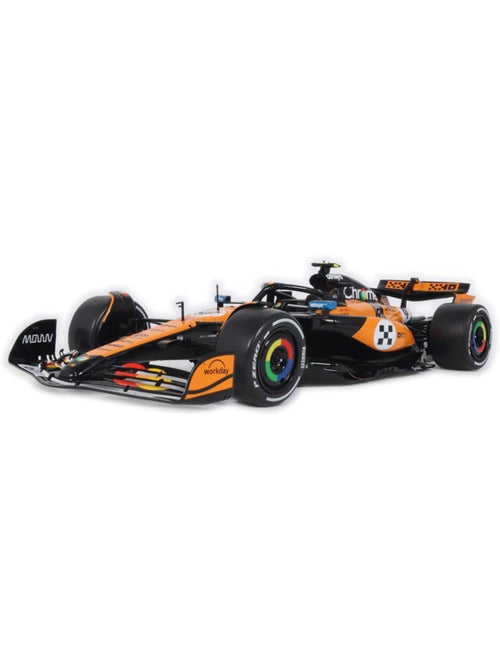 Véhicule miniature - McLaren 1/18ème 39 Orange Norris - Kiabi