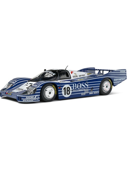 Véhicule miniature - Porsche 956LH Noire 1983 échelle 1/18ème - Kiabi