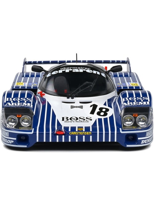 Véhicule miniature - Porsche 956LH Noire 1983 échelle 1/18ème - Kiabi
