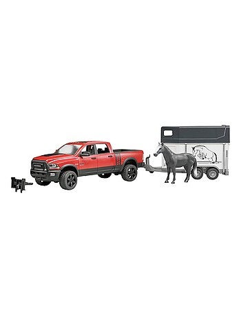 Véhicule Pick-up Power Wagon 2500 Ram avec Van et Cheval