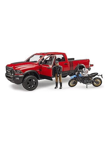 Véhicule Pick-up RAM 2500 Power Wagon avec Ducati Desert Sled et co