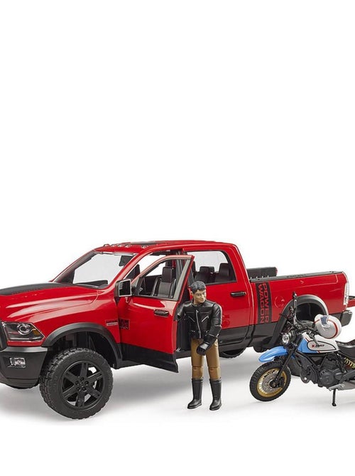 Véhicule Pick-up RAM 2500 Power Wagon avec Ducati Desert Sled et co - Kiabi