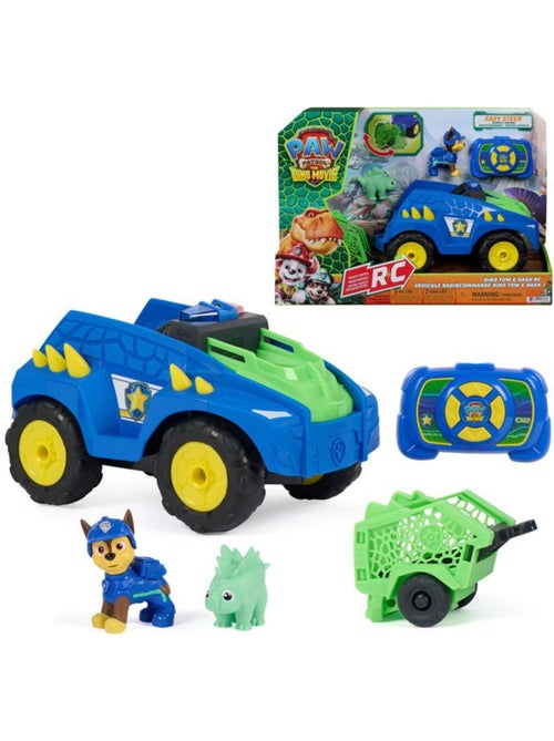 Véhicule radiocommandé lumineux Chase avec remorque - PAW PATROL - Kiabi