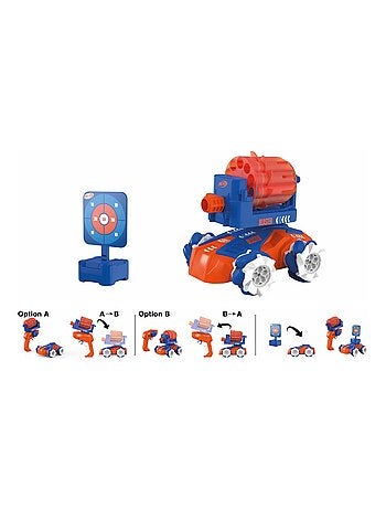 Véhicule RC Nerf Blasting