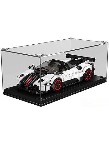 Véhicule supercar zonda avec vitrine