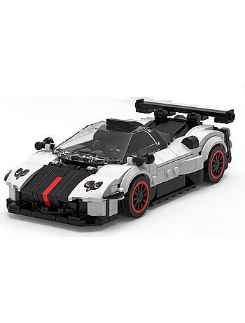 Véhicule supercar zonda avec vitrine