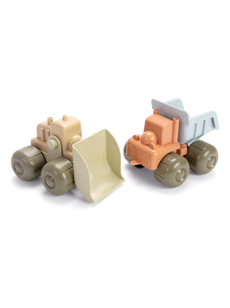 Véhicules de construction en bioplastique Vert - Kiabi