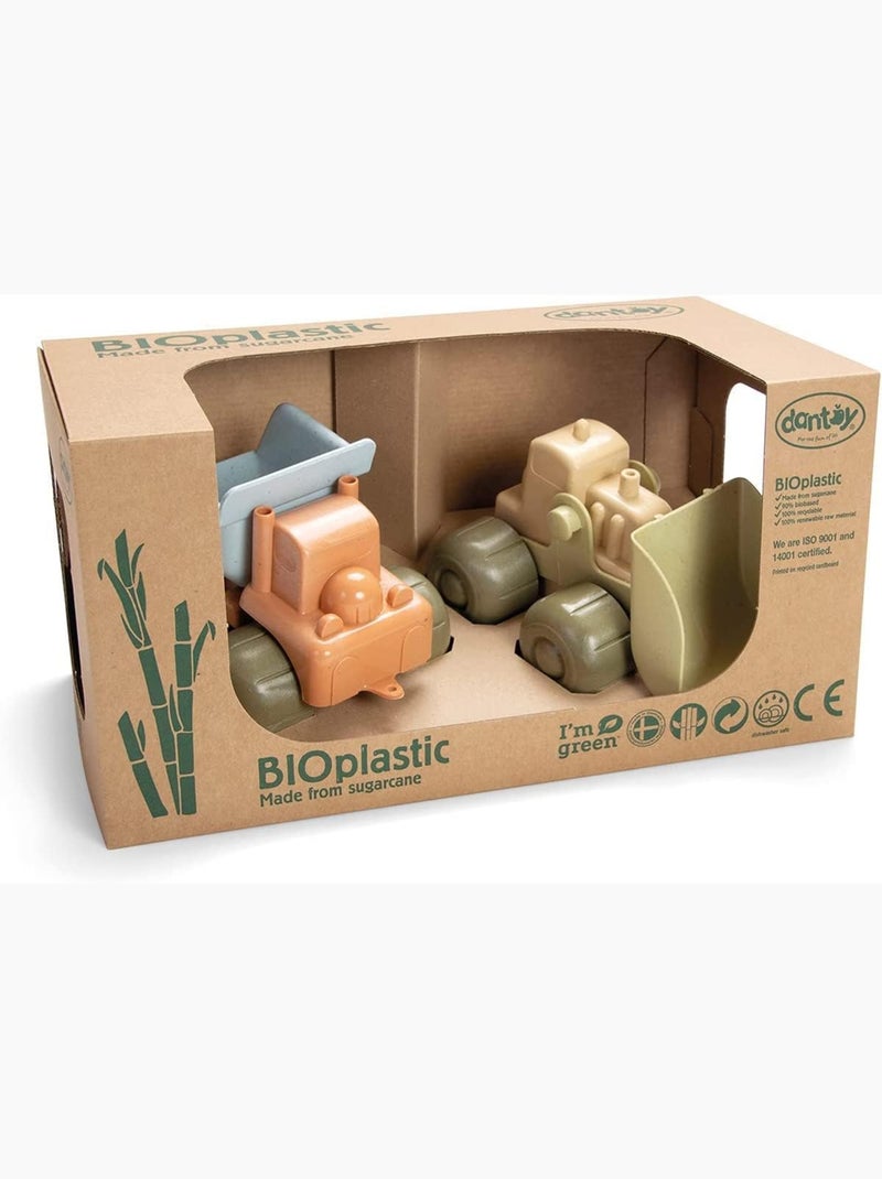 Véhicules de construction en bioplastique Vert - Kiabi