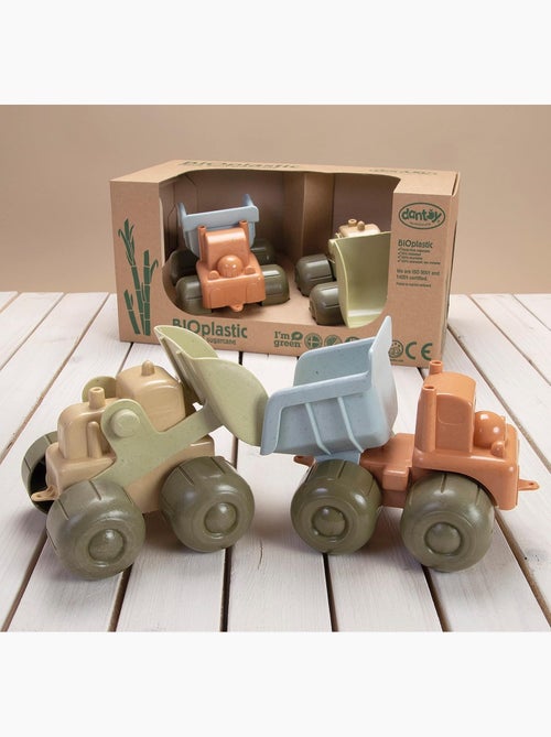 Véhicules de construction en bioplastique - Kiabi