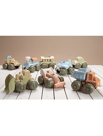 Véhicules en bioplastique 8 pcs