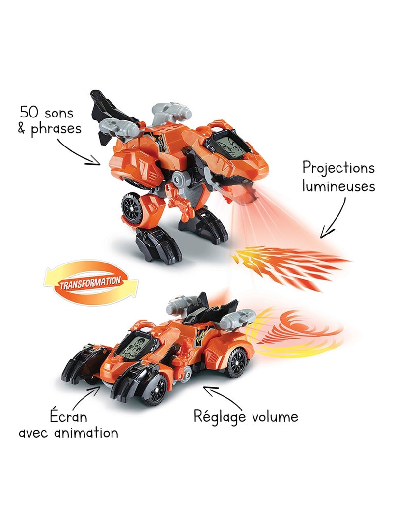 Véhicules interactifs - Furex, le super T-Rex Fire Multicolore - Kiabi