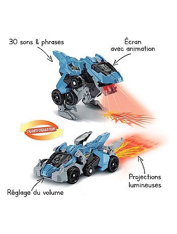 Véhicules interactifs Lazor le super vélociraptor Fire