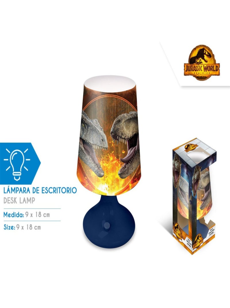 Veilleuse - Jurassic World Dinosaures - Bleue - 18 cm Multicolore - Kiabi