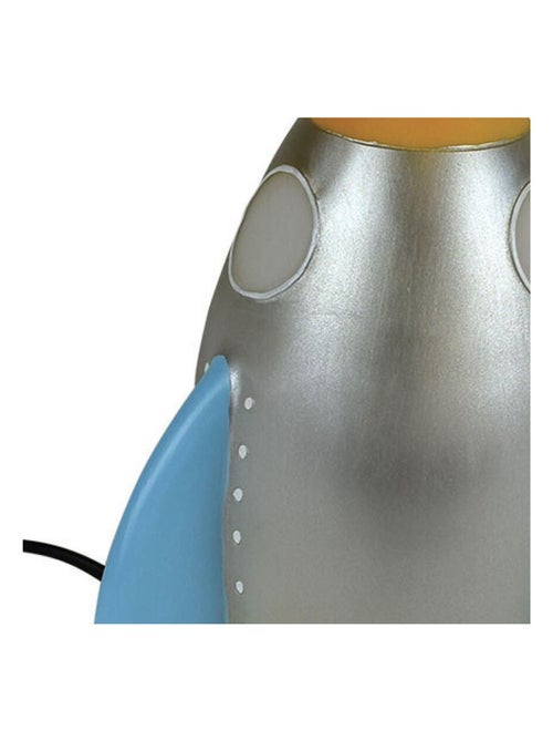 Veilleuse 3D - Fusée - Grise - 23 cm - Kiabi