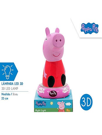 Veilleuse 3D - Peppa Pig - 25 cm