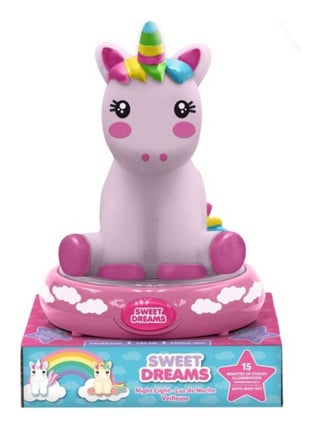 Veilleuse 3D - Sweet Dreams - Licorne 25 cm