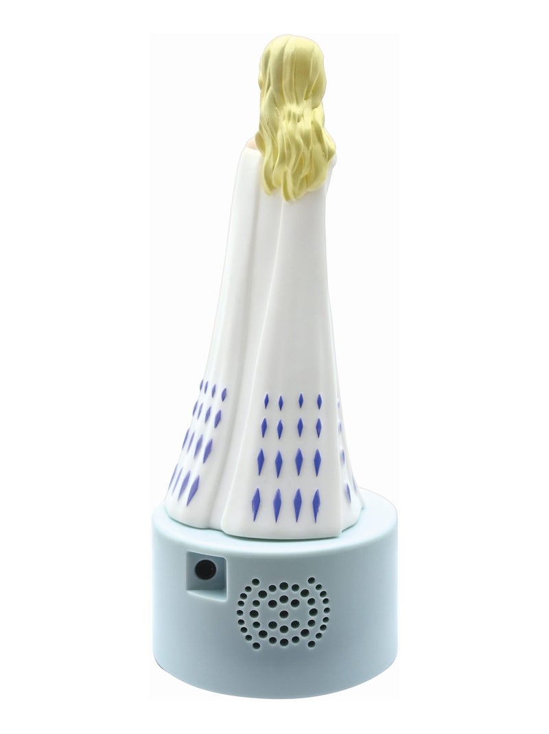 Veilleuse avec haut-parleur Frozen Blanc - Kiabi