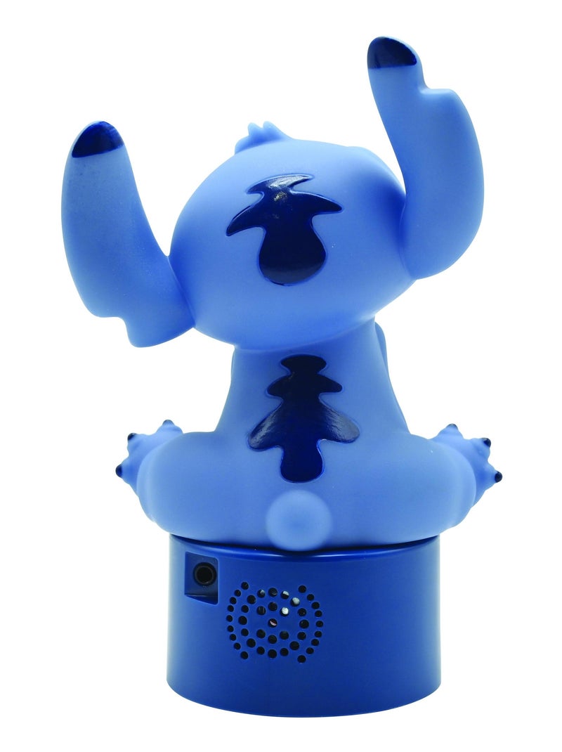 Veilleuse avec haut-parleur Stitch Bleu - Kiabi