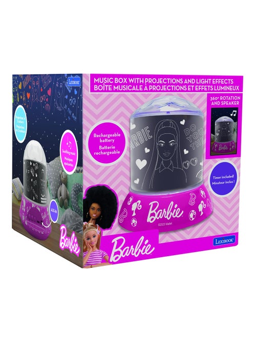 Veilleuse avec projection et effets sonores Barbie - Kiabi