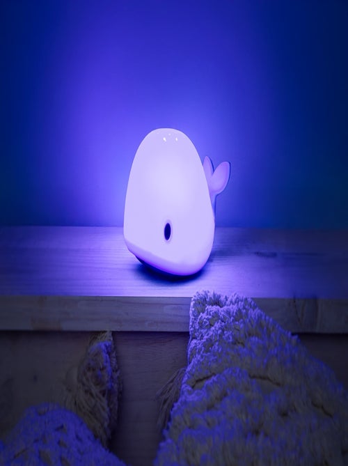Veilleuse baleine avec télécommande - Kiabi