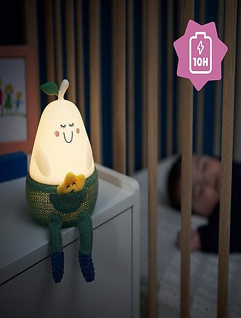 Veilleuse Bébé nomade rechargeable en silicone Bertille 'Badabulle