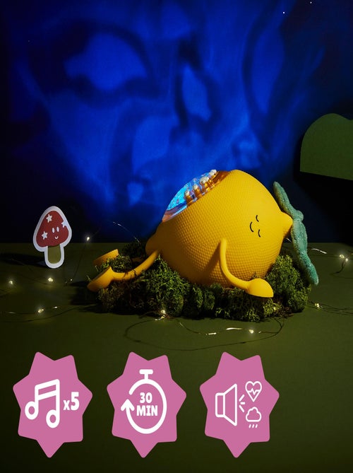Veilleuse Bébé projection lumineuse et berceuses Basile 'Badabulle' - Kiabi