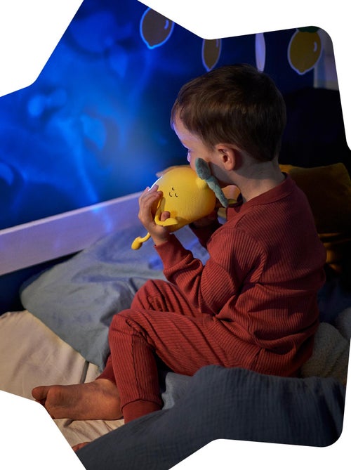 Veilleuse Bébé projection lumineuse et berceuses Basile 'Badabulle' - Kiabi