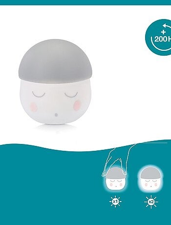 Veilleuse Bébé Squeezy - 200h d'Autonomie - Recharge USB ou secteur 'Babymoov'