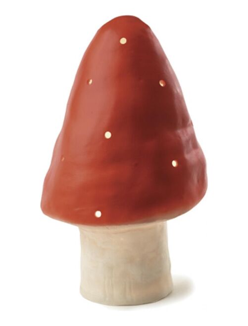Veilleuse champignon rouge (28 cm) - Kiabi