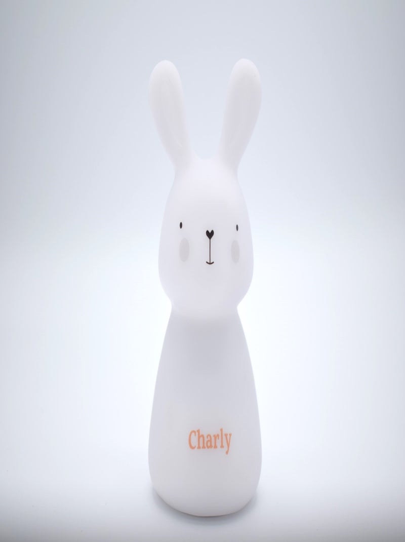 Veilleuse Charly le lapin Blanc - Kiabi