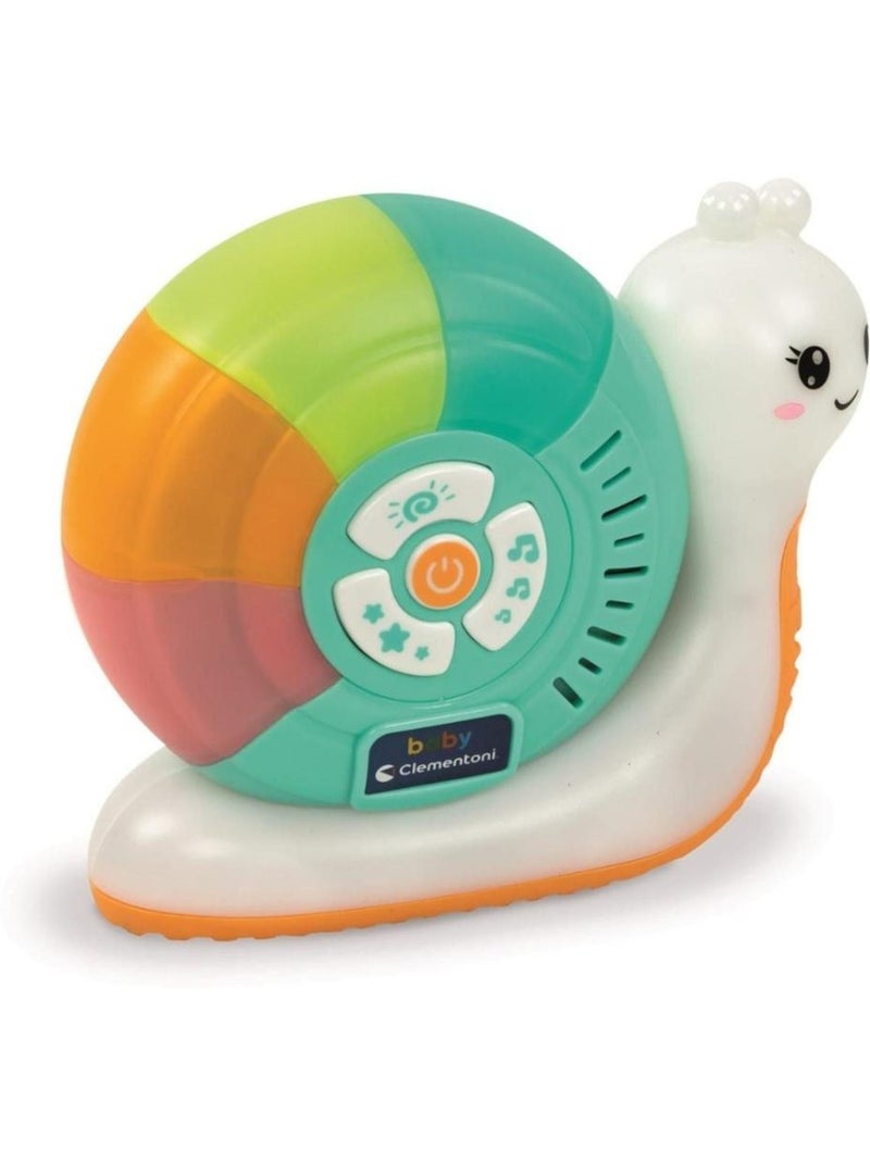 Veilleuse 'clementoni' 17973 baby - escargot lumineux musical Rouge - Kiabi