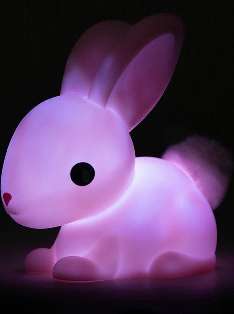 Veilleuse coton le lapin Blanc - Kiabi