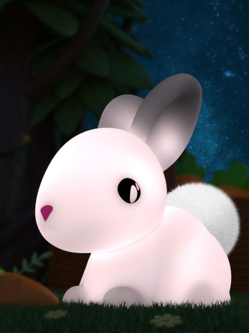 Veilleuse Cotton le lapin Rose - Kiabi