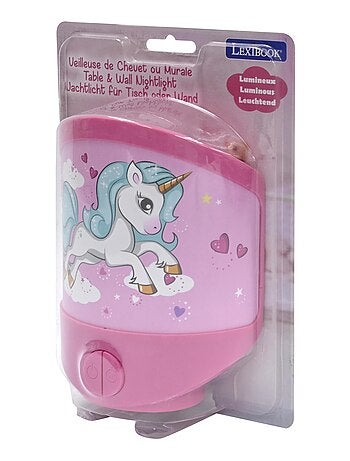 Veilleuse de chevet ou murale Licorne