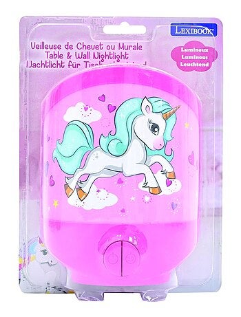 Veilleuse de chevet ou murale Licorne