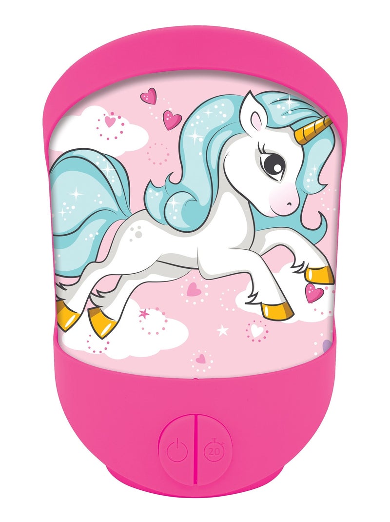 Veilleuse de chevet ou murale Licorne Rose - Kiabi