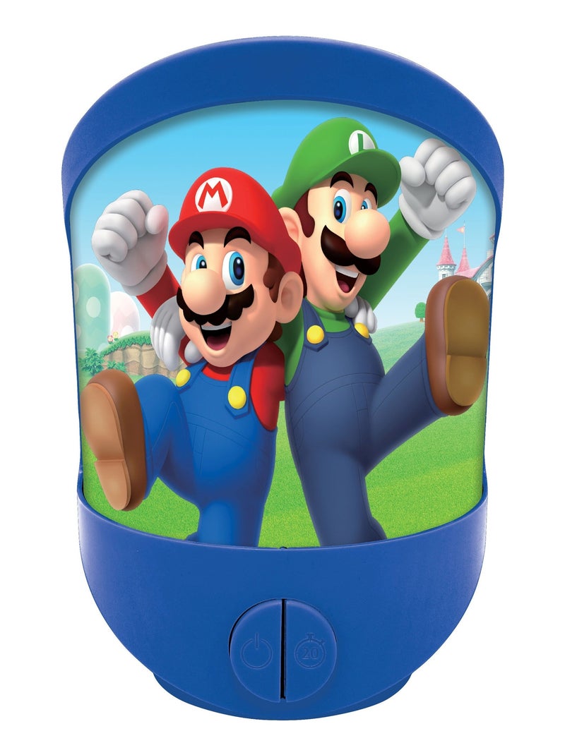 Veilleuse de chevet ou murale Super Mario Bleu - Kiabi