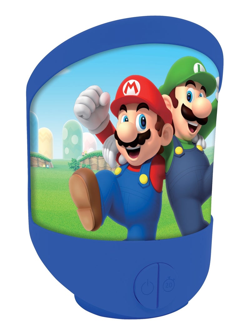 Veilleuse de chevet ou murale Super Mario Bleu - Kiabi