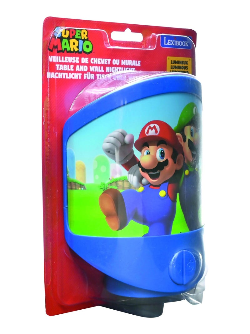 Veilleuse de chevet ou murale Super Mario Bleu - Kiabi