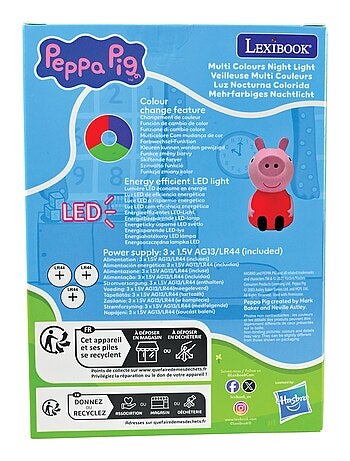 Veilleuse de poche Peppa Pig