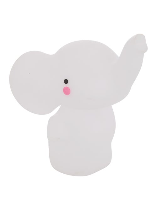 Veilleuse décorative enfant rechargeable en forme d’éléphant - Kiabi